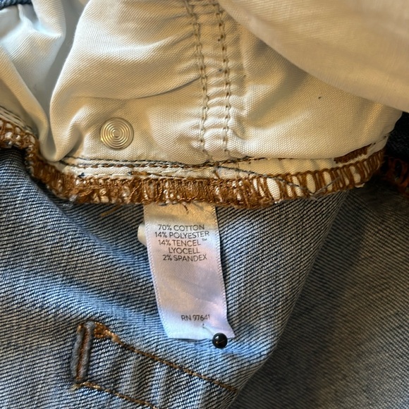 JJill HIgh-Rise Full Leg Cropped Jeans, Size 8 - Picture 6 of 6
